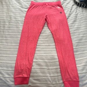 Pink kids lounge pants